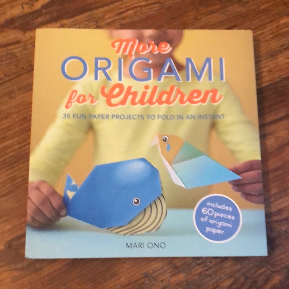 New “More Origami for Children” Book Includes 60 Pieces of Origami Paper